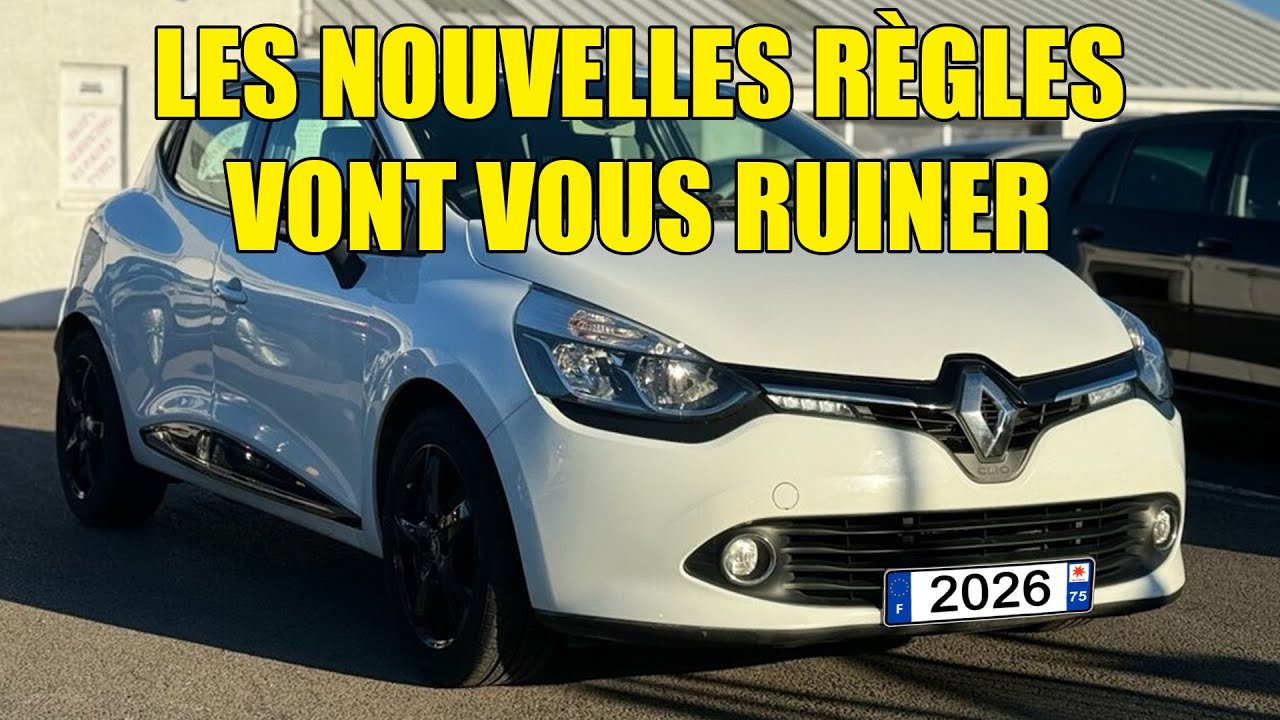 Le droit à la réparation, c'est FINI. Le contrôle technique 2026 va rendre votre voiture ILLÉGALE