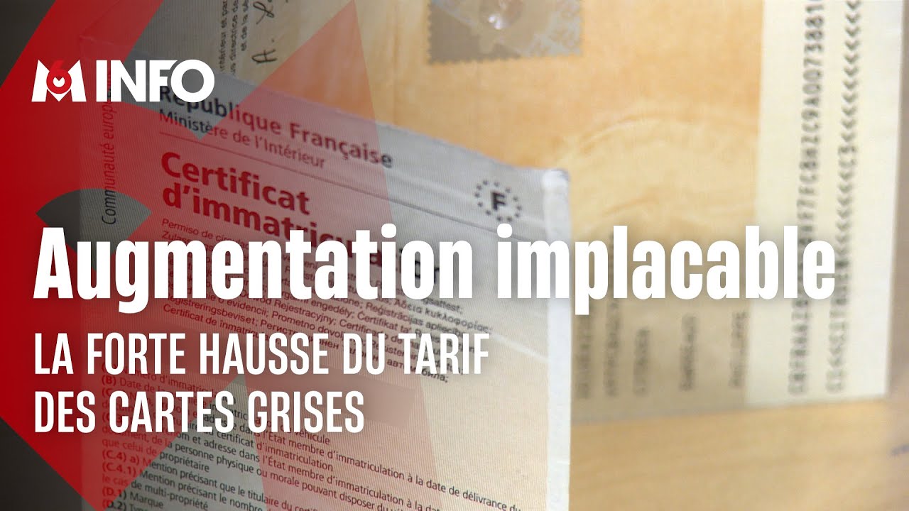 Augmentation de la carte grise : certaines régions vont payer très cher