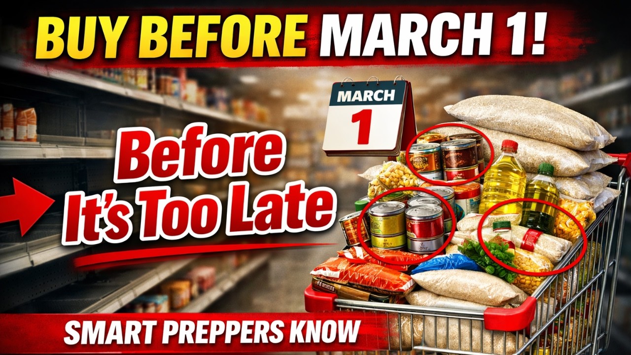 13 Essential Grocery Items to Buy Before March 1, 2026