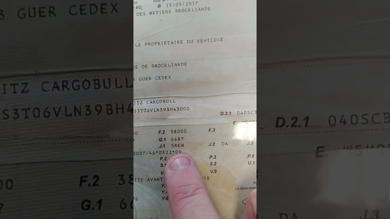 cartes grises et contrôle technique