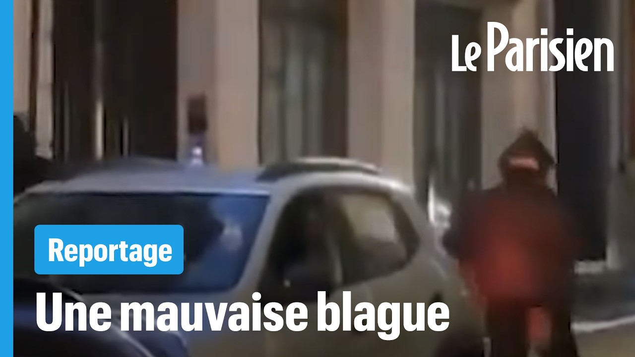 Le tournage d'un influenceur sème la confusion près des Champs-Elysées