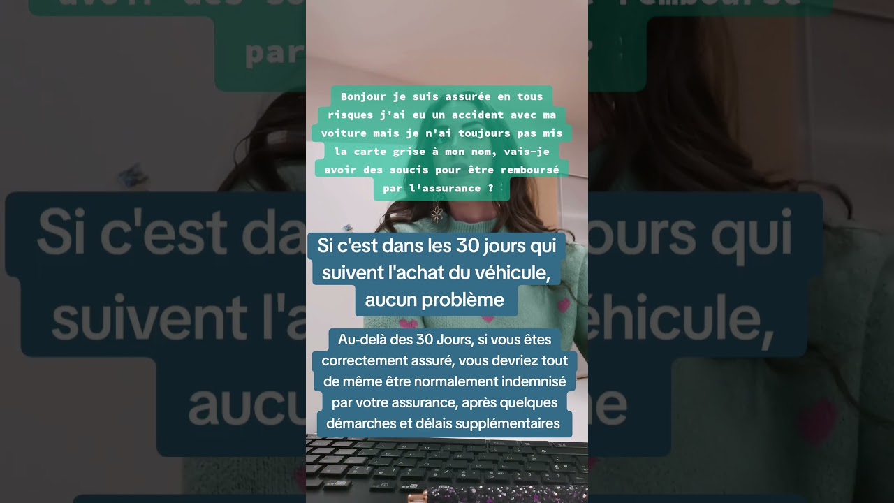 Quels sont les risques encourus en cas d'accident sans carte grise à jour? 📝⚠️🚗📝-----#pourtoi