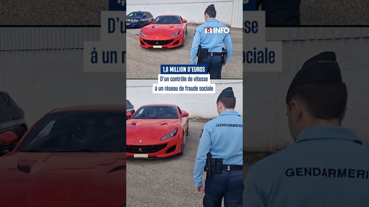 Une Ferrari flashée a permis de démanteler un réseau de fraude sociale