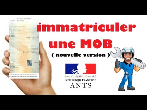 ANTS - Immatriculer une mobylette - Nouvelle Version
