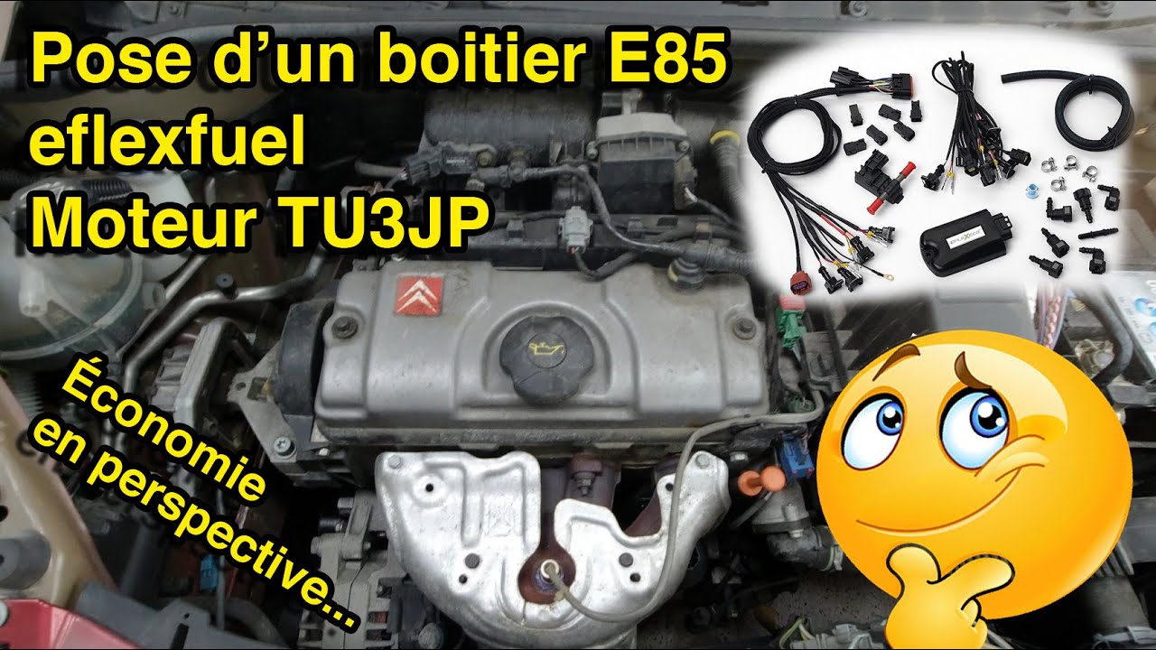 [COMMENT CONVERTIR UN MOTEUR PSA TU3JP À L'E85 AVEC EFLEXFUEL]