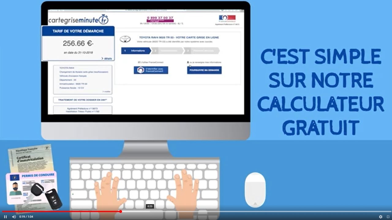 Obtenir sa carte grise en ligne avec CarteGriseMinute.fr