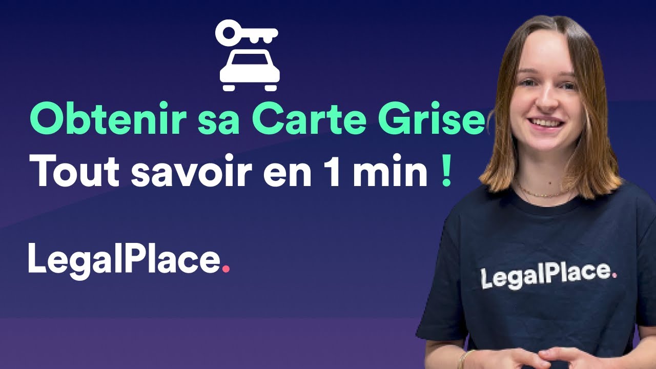 Faire sa carte grise en ligne : tout savoir en 1 min !