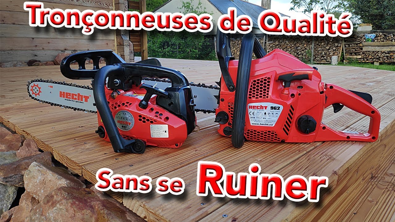 Tronçonneuses pas chères et performantes !?