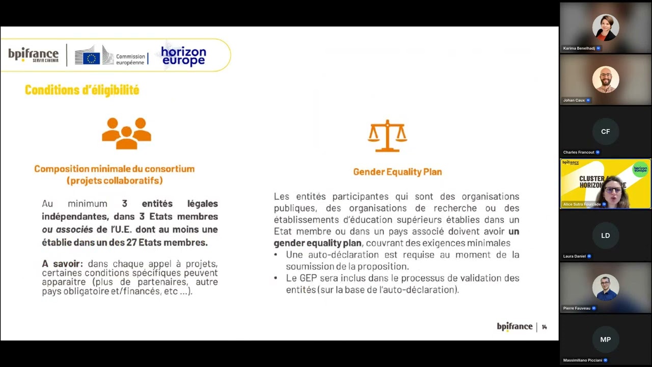 Replay - Horizon Europe : Guide des appels à projets 2026-2027 - Cluster 4 Industrie