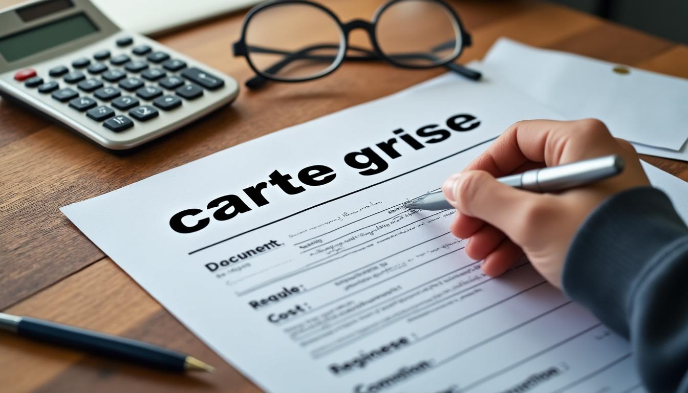 découvrez pourquoi le coût de votre carte grise pourrait augmenter dès le 1er mars et comment vous préparer à cette hausse de facture.